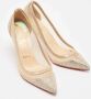 Christian Louboutin Pre-owned Leather heels Beige Dames - Thumbnail 4