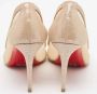 Christian Louboutin Pre-owned Leather heels Beige Dames - Thumbnail 5