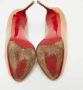 Christian Louboutin Pre-owned Leather heels Beige Dames - Thumbnail 5