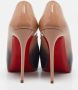 Christian Louboutin Pre-owned Leather heels Beige Dames - Thumbnail 5