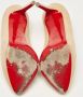 Christian Louboutin Pre-owned Leather heels Beige Dames - Thumbnail 5