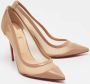 Christian Louboutin Pre-owned Leather heels Beige Dames - Thumbnail 3