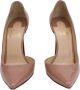 Christian Louboutin Pre-owned Leather heels Beige Dames - Thumbnail 2