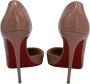 Christian Louboutin Pre-owned Leather heels Beige Dames - Thumbnail 4