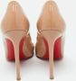 Christian Louboutin Pre-owned Leather heels Beige Dames - Thumbnail 4