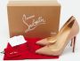 Christian Louboutin Pre-owned Leather heels Beige Dames - Thumbnail 8