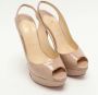 Christian Louboutin Pre-owned Leather heels Beige Dames - Thumbnail 3