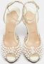 Christian Louboutin Pre-owned Leather heels Beige Dames - Thumbnail 3