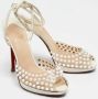 Christian Louboutin Pre-owned Leather heels Beige Dames - Thumbnail 4