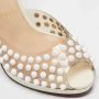 Christian Louboutin Pre-owned Leather heels Beige Dames - Thumbnail 7