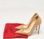 Christian Louboutin Pre-owned Leather heels Beige Dames - Thumbnail 7