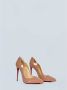 Christian Louboutin Pre-owned Leather heels Beige Dames - Thumbnail 2