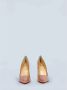 Christian Louboutin Pre-owned Leather heels Beige Dames - Thumbnail 3