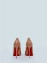 Christian Louboutin Pre-owned Leather heels Beige Dames - Thumbnail 4