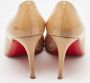 Christian Louboutin Pre-owned Leather heels Beige Dames - Thumbnail 3