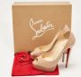 Christian Louboutin Pre-owned Leather heels Beige Dames - Thumbnail 8