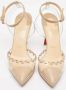 Christian Louboutin Pre-owned Leather heels Beige Dames - Thumbnail 2