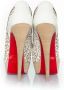 Christian Louboutin Pre-owned Leather heels Beige Dames - Thumbnail 4