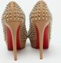 Christian Louboutin Pre-owned Leather heels Beige Dames - Thumbnail 3