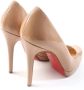 Christian Louboutin Pre-owned Leather heels Beige Dames - Thumbnail 4