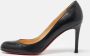 Christian Louboutin Pre-owned Leather heels Black Dames - Thumbnail 2