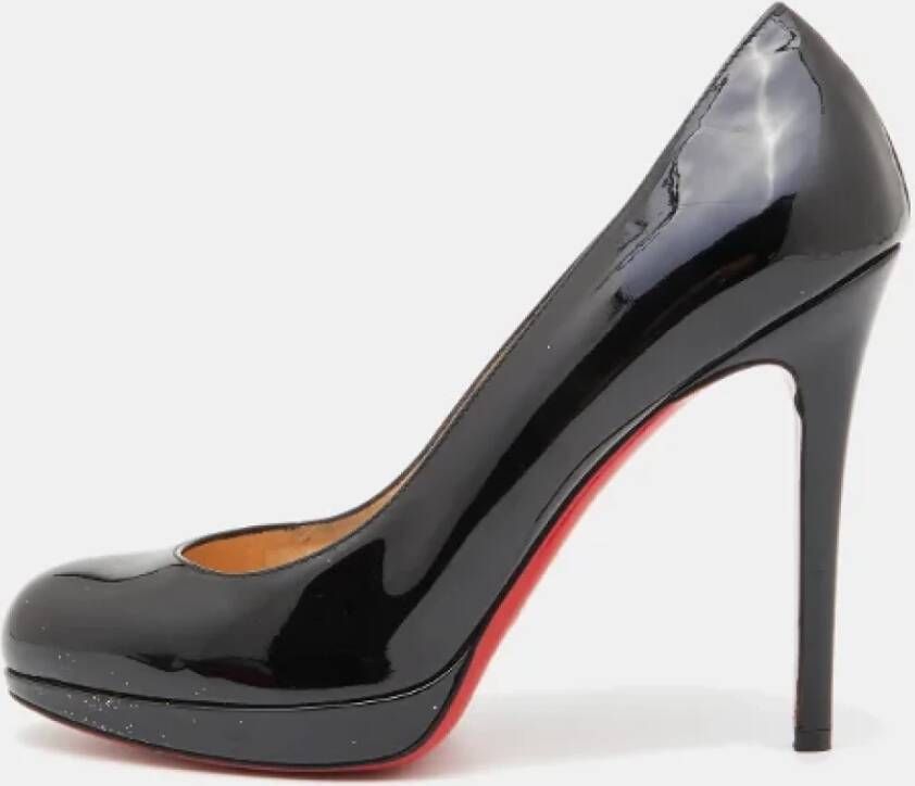 Christian Louboutin Pre-owned Leather heels Black Dames