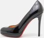 Christian Louboutin Pre-owned Leather heels Black Dames - Thumbnail 2