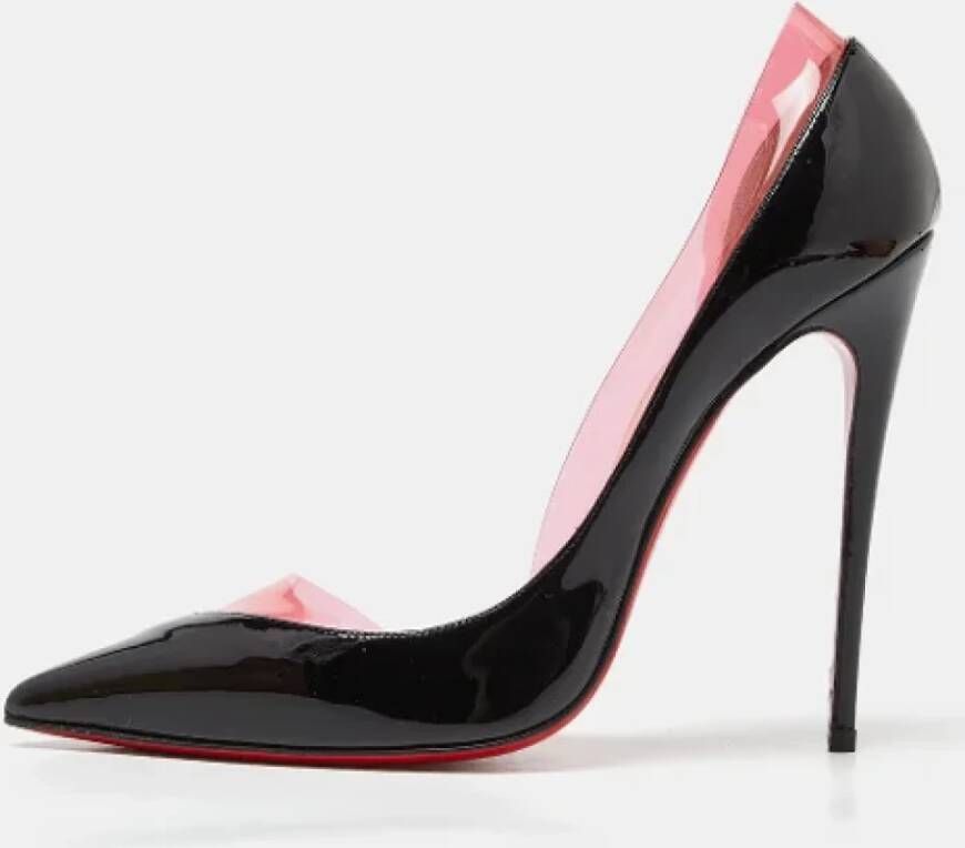 Christian Louboutin Pre-owned Leather heels Black Dames