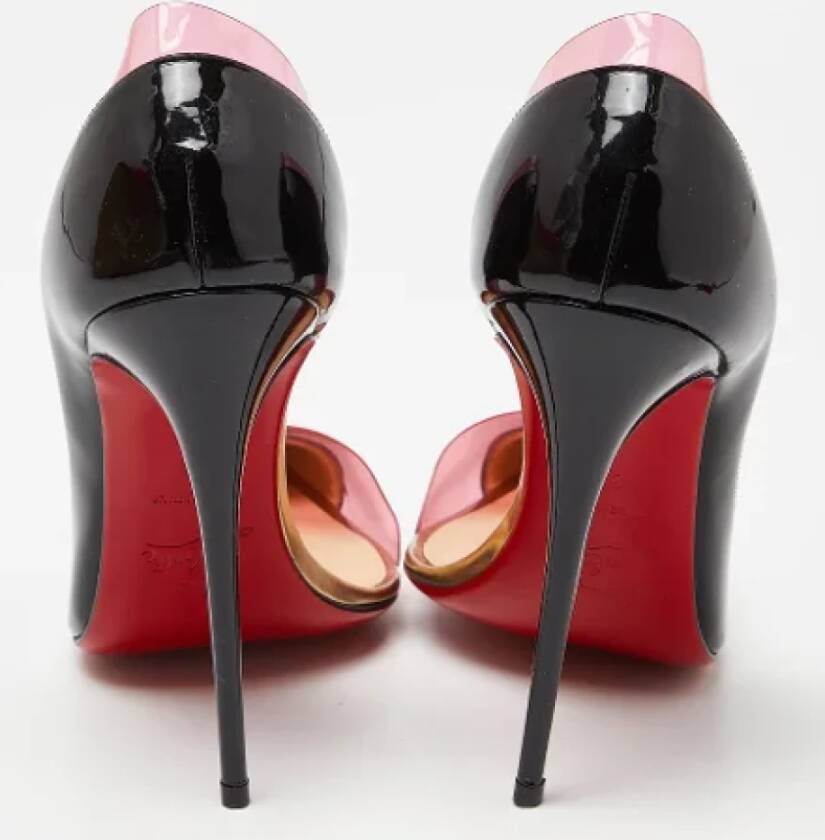 Christian Louboutin Pre-owned Leather heels Black Dames