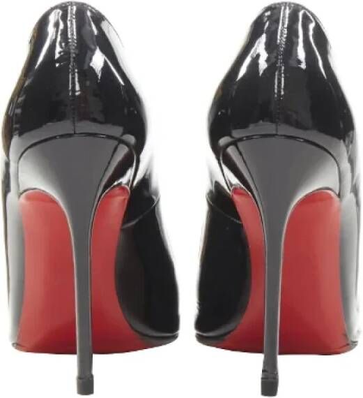 Christian Louboutin Pre-owned Leather heels Black Dames