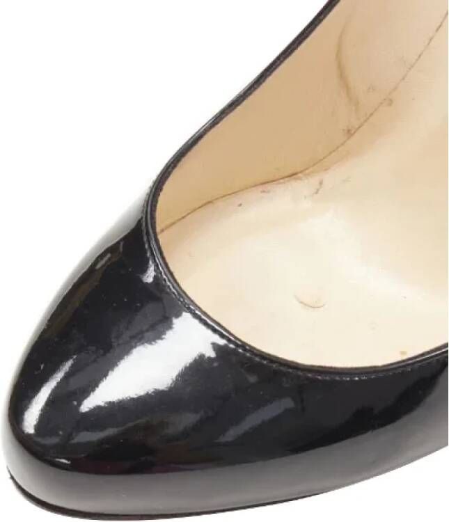 Christian Louboutin Pre-owned Leather heels Black Dames