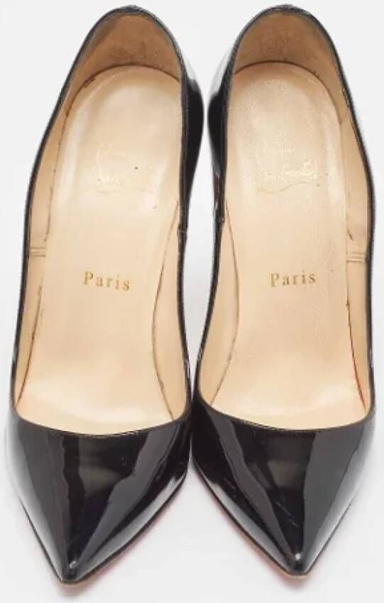 Christian Louboutin Pre-owned Leather heels Black Dames