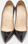 Christian Louboutin Pre-owned Leather heels Black Dames - Thumbnail 3