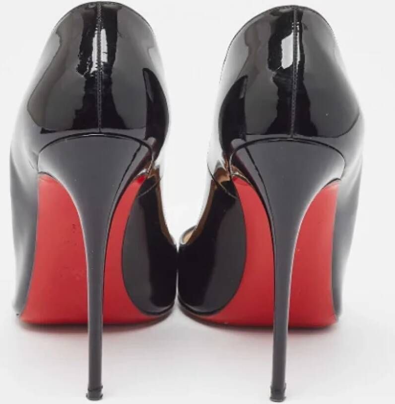 Christian Louboutin Pre-owned Leather heels Black Dames