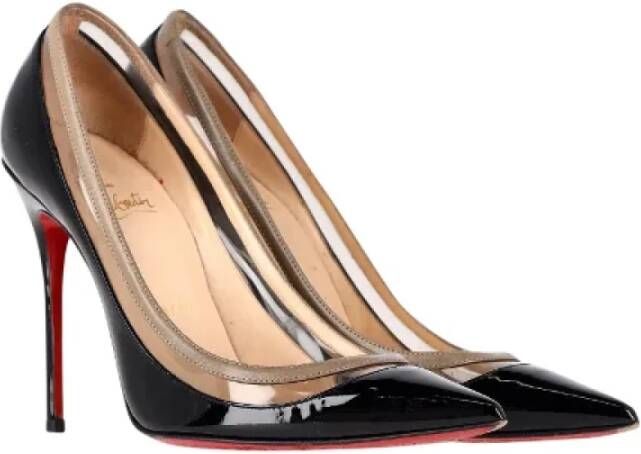 Christian Louboutin Pre-owned Leather heels Black Dames