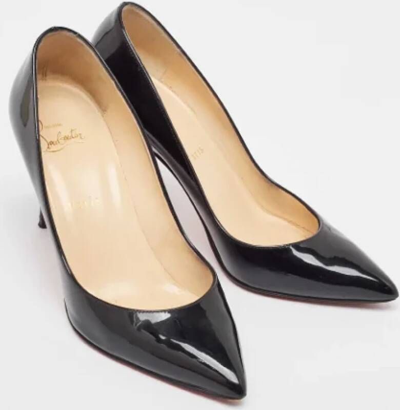 Christian Louboutin Pre-owned Leather heels Black Dames