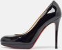 Christian Louboutin Pre-owned Leather heels Black Dames - Thumbnail 2