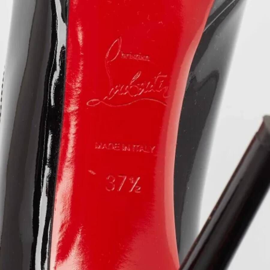 Christian Louboutin Pre-owned Leather heels Black Dames