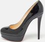 Christian Louboutin Pre-owned Leather heels Black Dames - Thumbnail 2