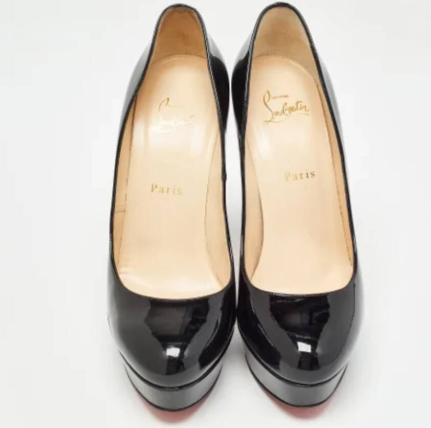 Christian Louboutin Pre-owned Leather heels Black Dames