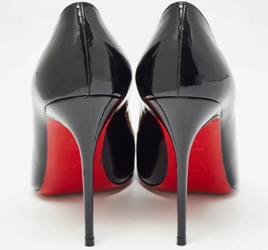 Christian Louboutin Pre-owned Leather heels Black Dames