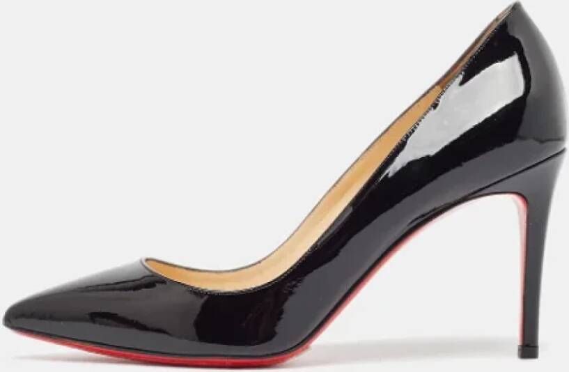 Christian Louboutin Pre-owned Leather heels Black Dames