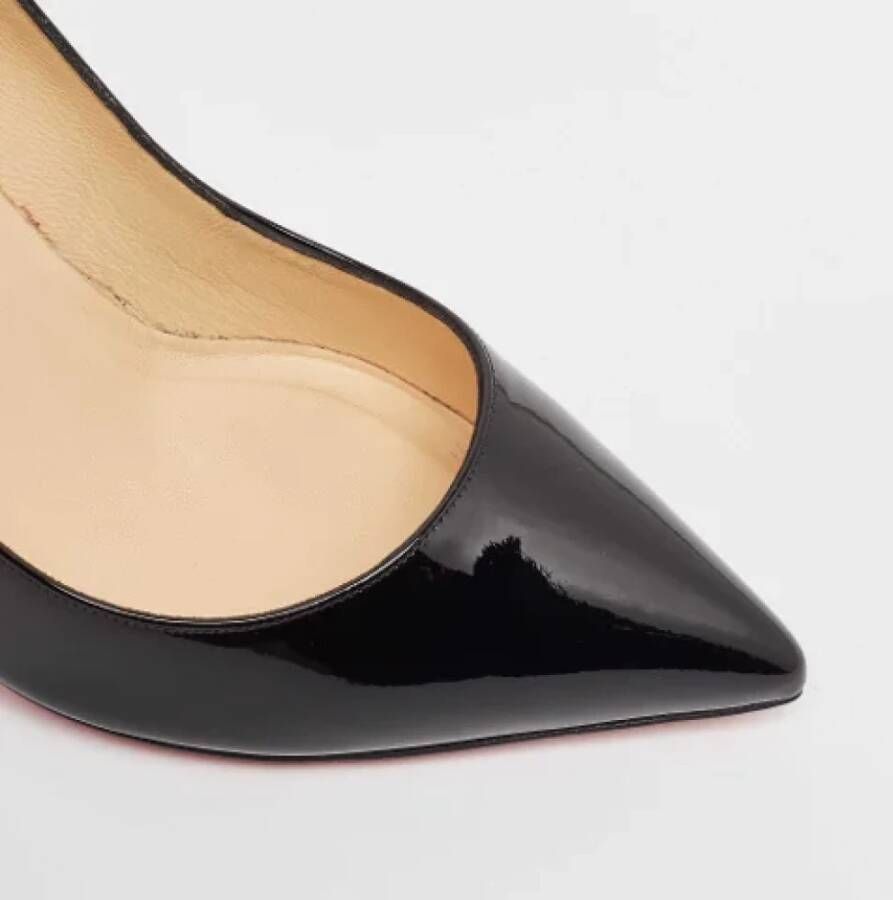 Christian Louboutin Pre-owned Leather heels Black Dames