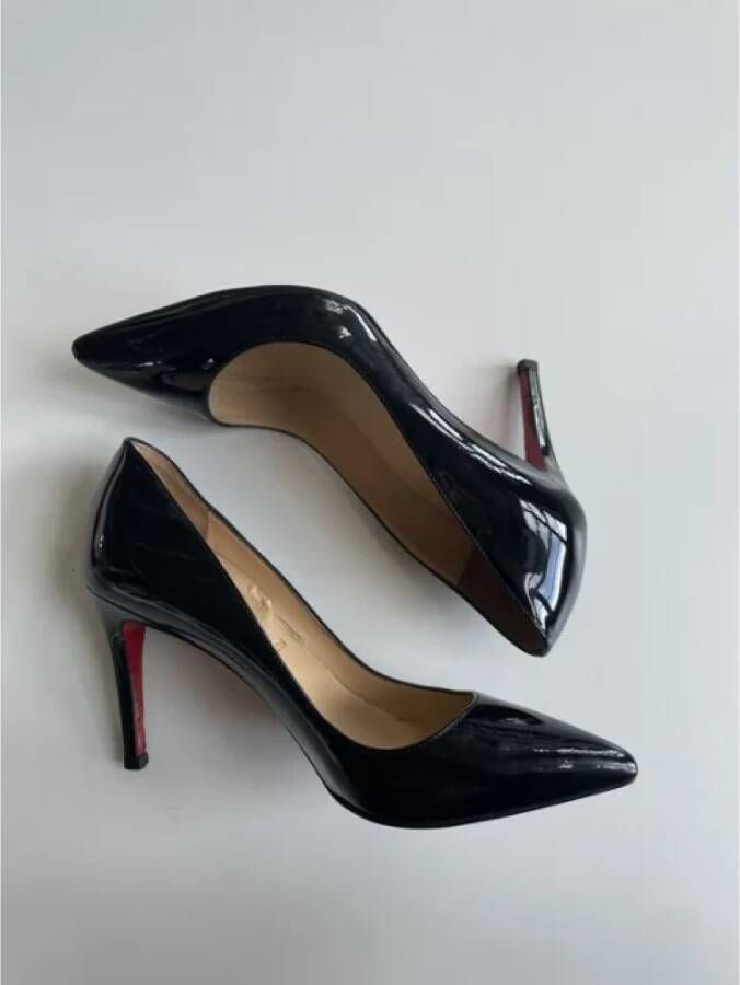 Christian Louboutin Pre-owned Leather heels Black Dames