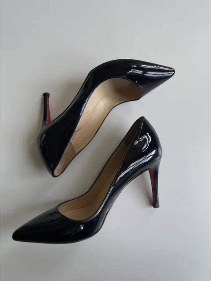 Christian Louboutin Pre-owned Leather heels Black Dames