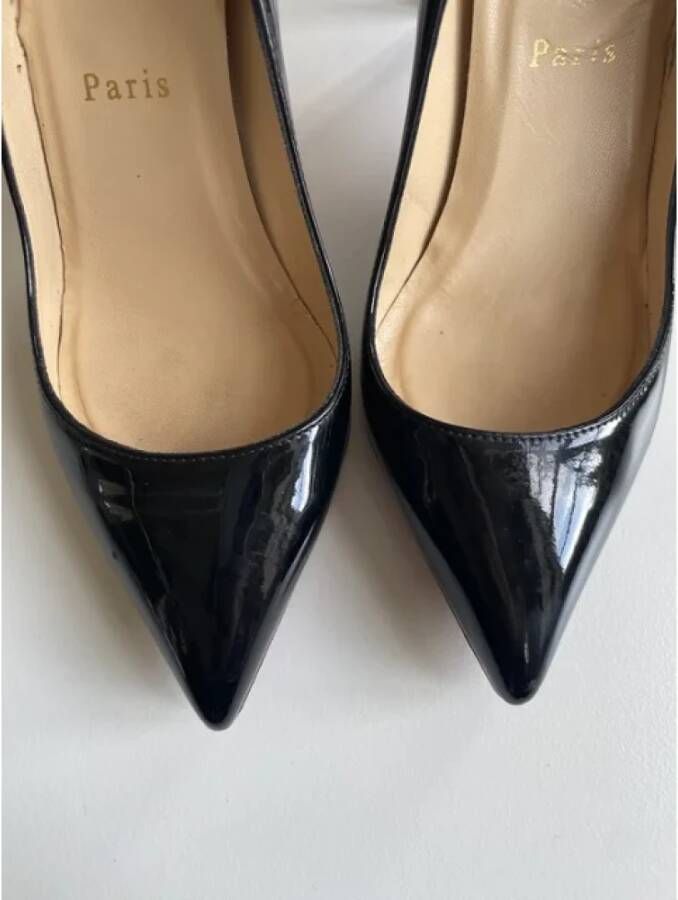 Christian Louboutin Pre-owned Leather heels Black Dames