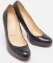 Christian Louboutin Pre-owned Leather heels Black Dames - Thumbnail 4