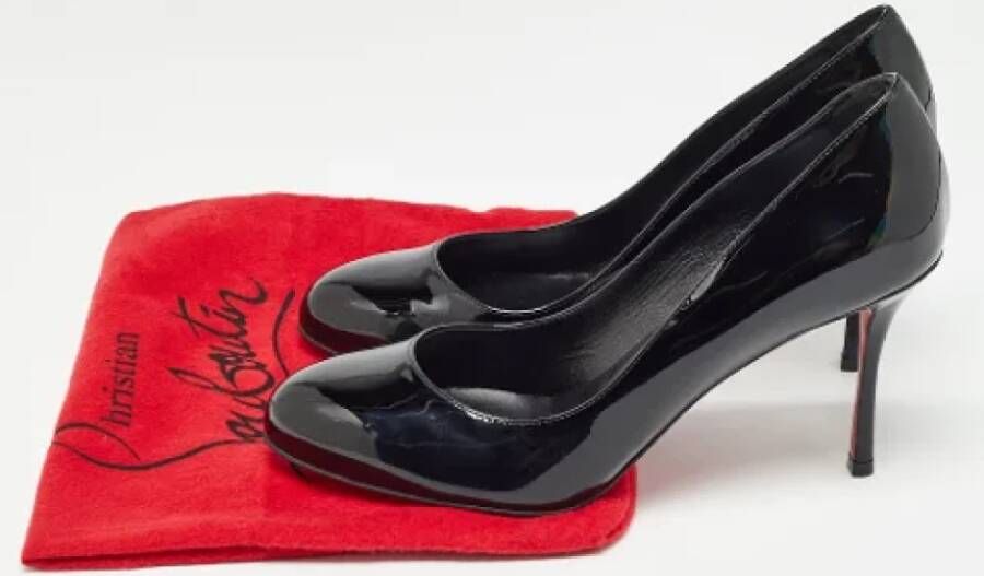 Christian Louboutin Pre-owned Leather heels Black Dames