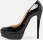 Christian Louboutin Pre-owned Leather heels Black Dames - Thumbnail 2