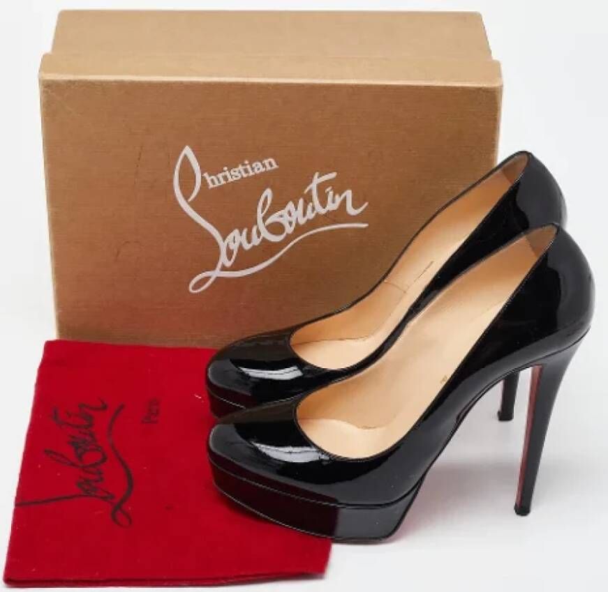 Christian Louboutin Pre-owned Leather heels Black Dames